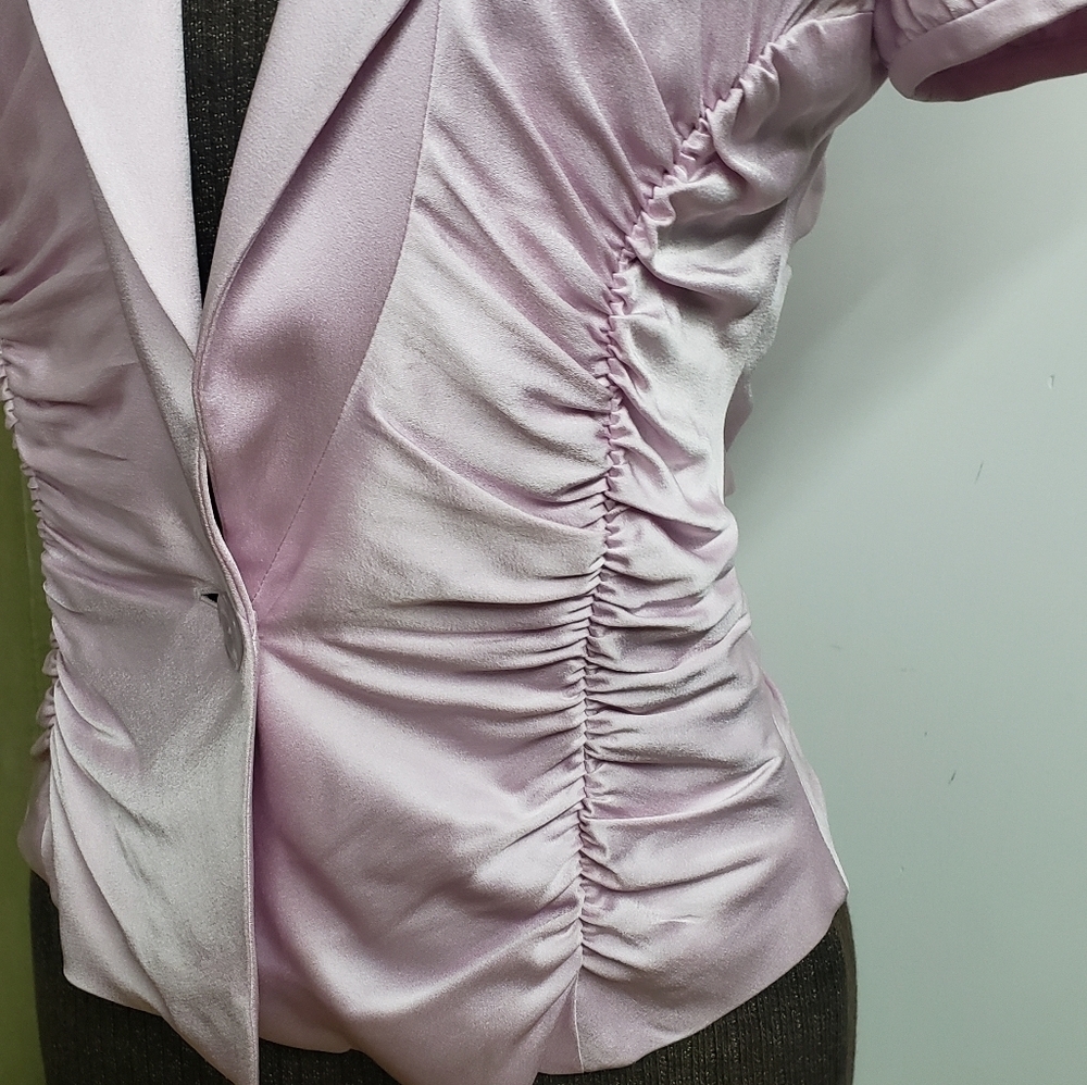 Luca Luca Ruched Short Sleeve Jacket - Picture 4 of 12